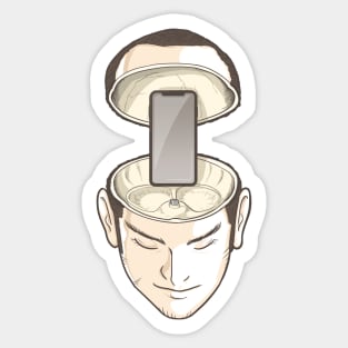 In My Head Sticker